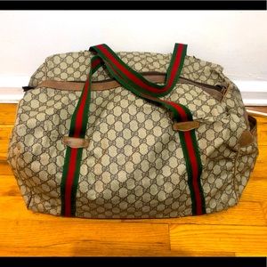 Authentic Vintage Gucci Duffle *read details*